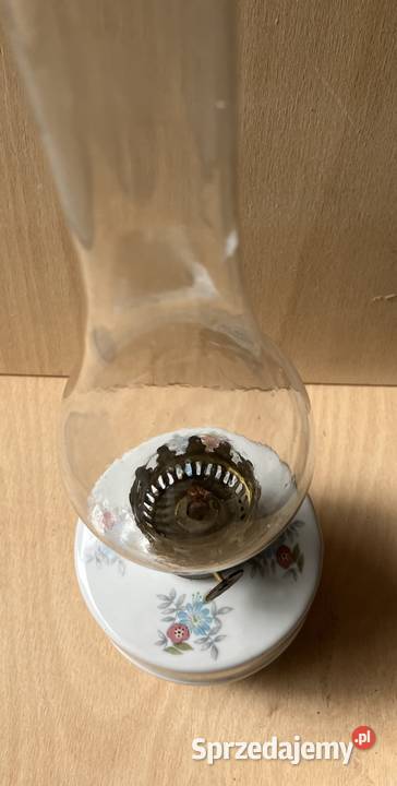 Lampa naftowa ceramika Antyki, Sztuka, Kolekcje Gorzów Wielkopolski