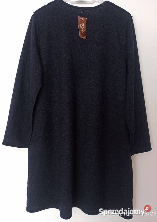 Nowa granatowa sukienka w rozmiarze 4446 lubelskie sprzedam