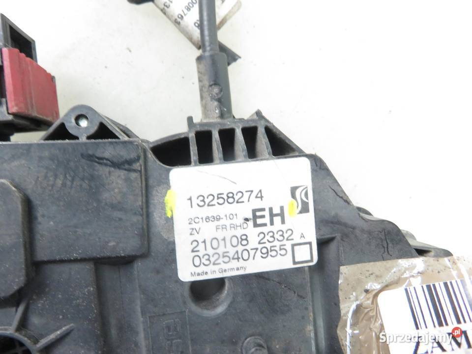 ZAMEK PRAWY PRZEDNI OPEL CORSA D 13258274EH sprzedam
