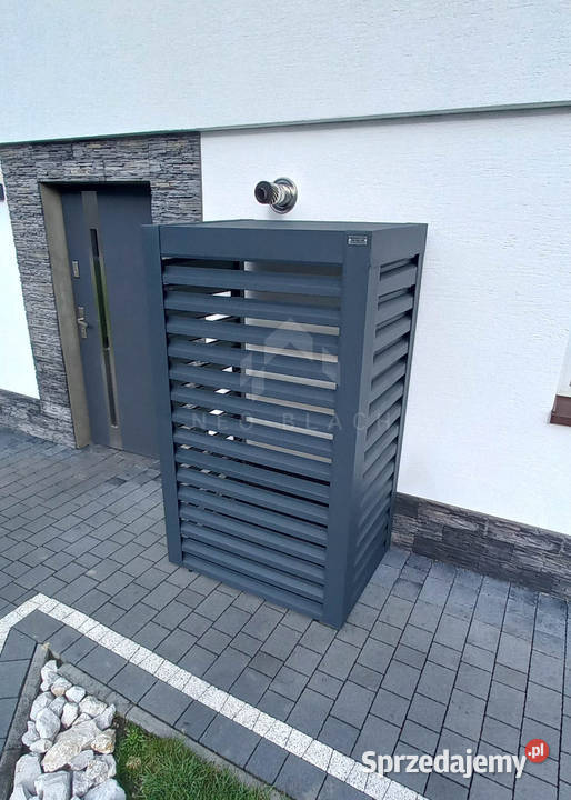 Osłona pompy ciepła 90x50x180 antracyt NB265 Oświęcim