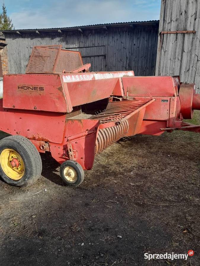 Prasa do słomy MF 124