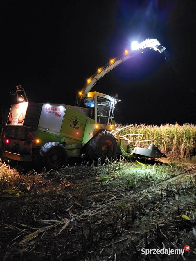 Sieczkarnia Claas Jaguar 880 Bobrówka