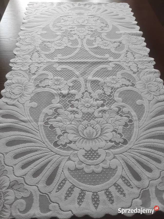 Obrus koronkowy duży 115x65 Nowy