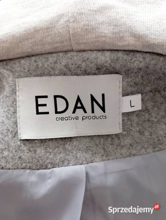 Plaszcz z kapturem Edan L Moda i Styl Tarnów
