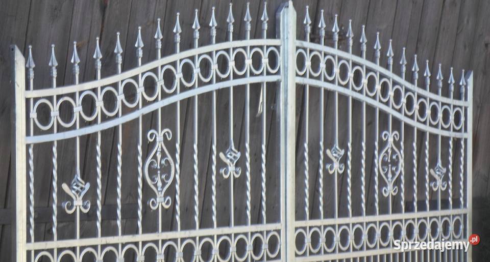 Brama wjazdowa kuta skrzydłowa przesuwna Kraków