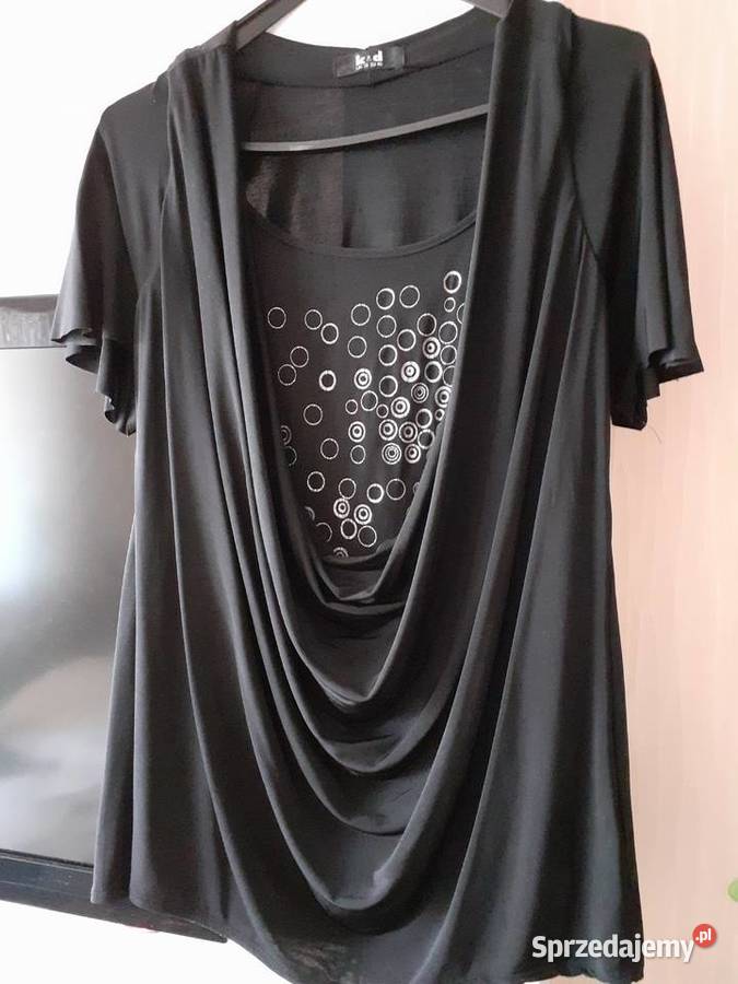 Elegancka czarna bluzeczka Bluzki i koszule Opole