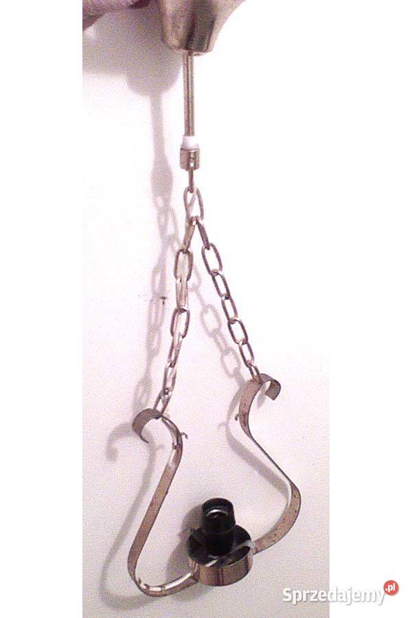 lampa wisząca metalowa 1 żarówka antyk Rzeszów sprzedam