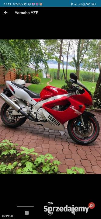 Yamaha yzf 1000 thunderace sportowy Słupsk