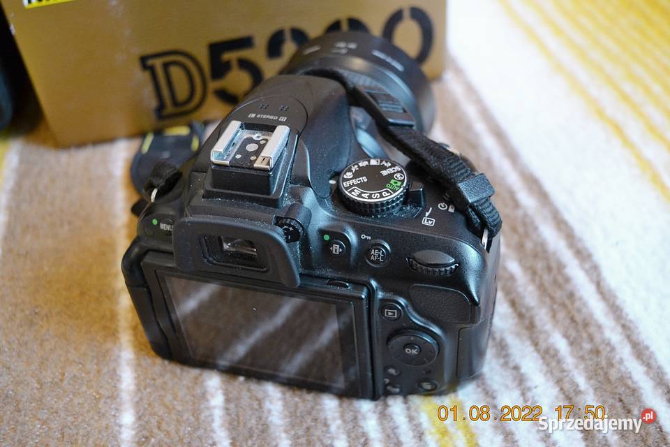 Nikon D5200 z obiektywem Nikkor F 35mm 18G DX Biała Podlaska