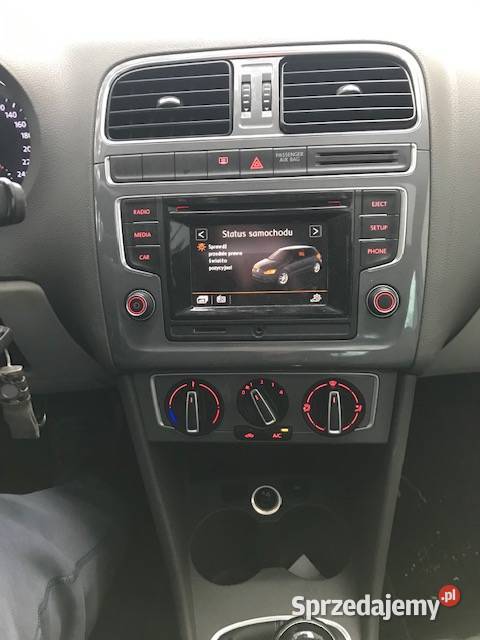 Volkswagen Polo Benzyna 2014r Szklany Dach Koła MP3 Sokołów Podlaski