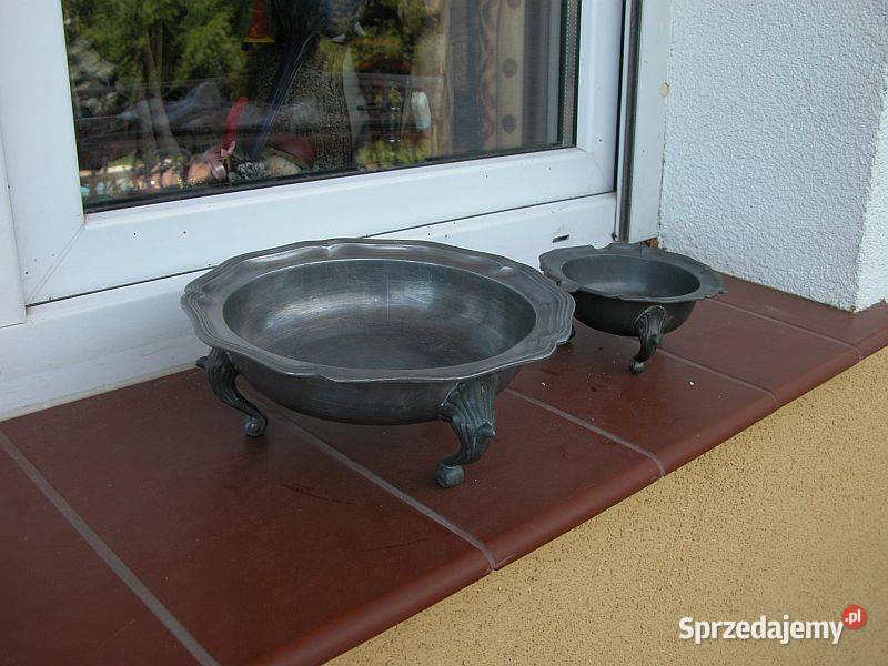 półmiski z cyny ciężkie Gorzów Wielkopolski