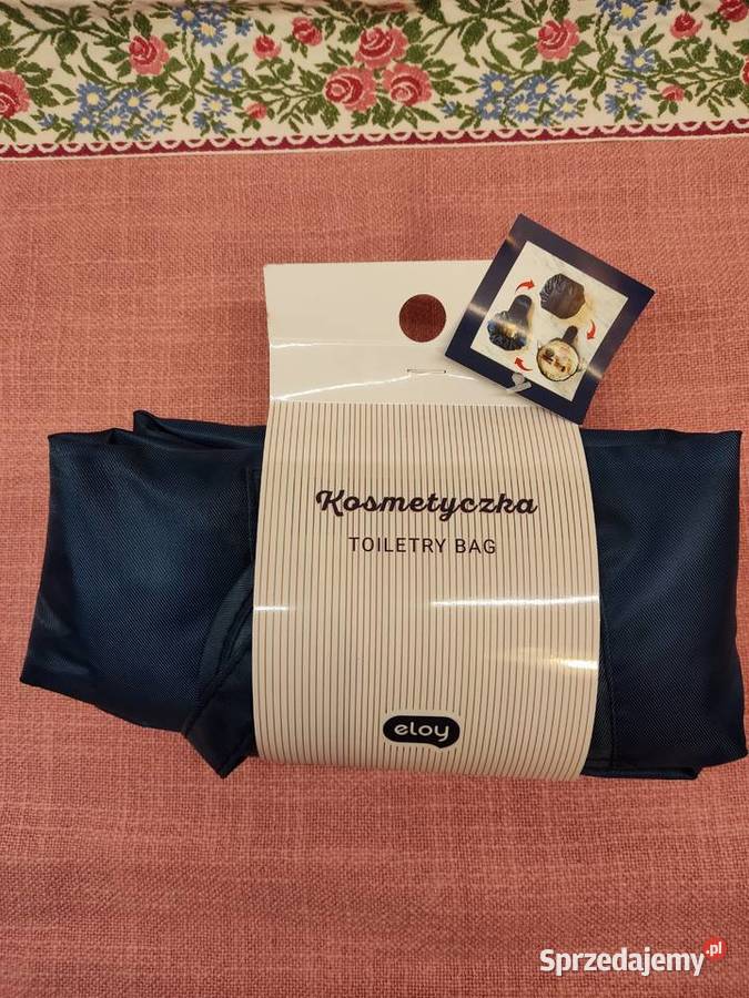Kosmetyczka damska składana Eloy granatowa NOWA Inny rodzaj  Głuchołazy