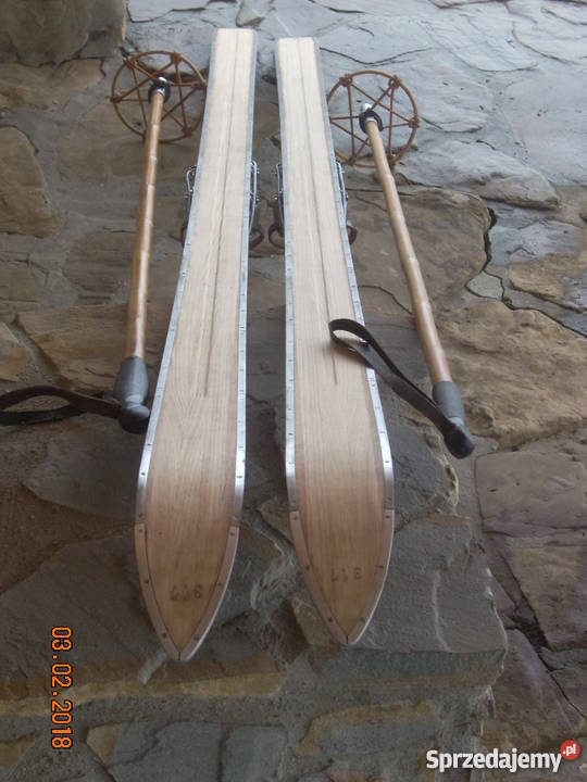 Stare narty Kultowe SUDETY Zakopane 195 Pruchnik