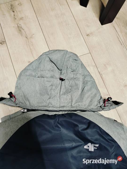 Kurtka zimowa 4F męska granatowoszara odblaski Rozmiar M Gniezno