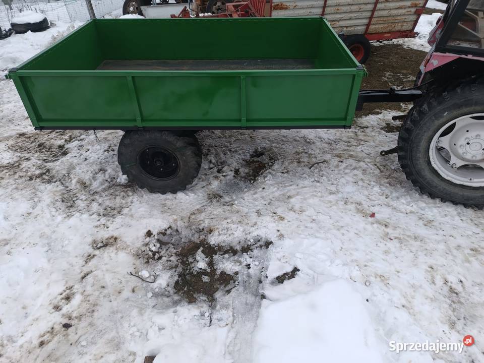 Przyczepa z kiprem nieuszkodzony Ciężkowice