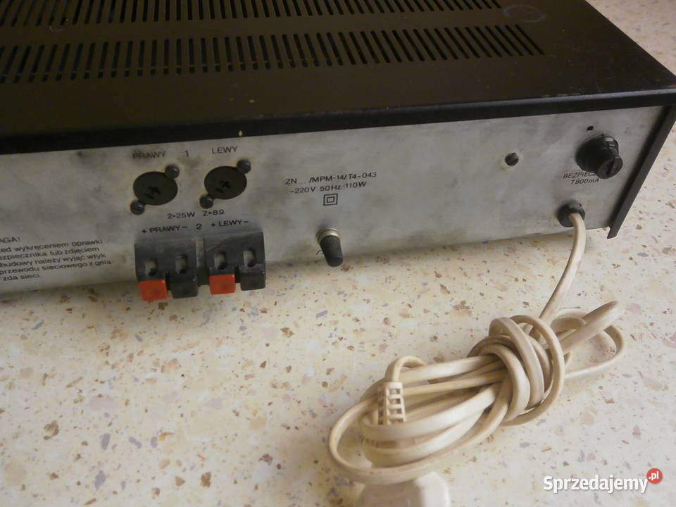 Wzmacniacz UNITRA WS 304 S do naprawy łódzkie