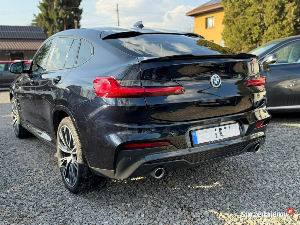 BMW X4 25d M pakiet xdrive 74 przebieg G02 2018 śląskie Łodygowice sprzedam