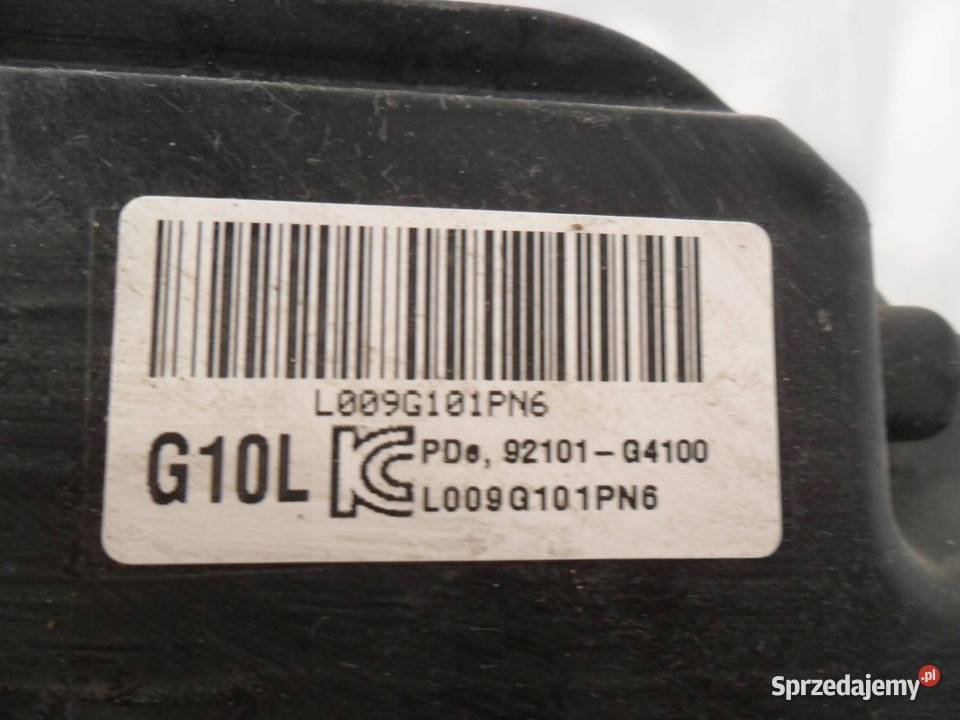 REFLEKTOR PRZÓD STRONA LEWA HYUNDAI I30 Części samochodowe wielkopolskie Nowy Tomyśl