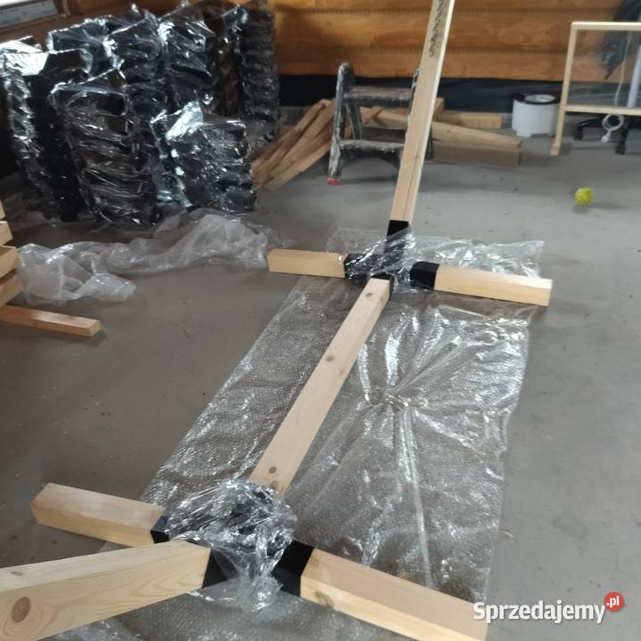 Hamak ogrodowy dwuosobowy 300 Duży 80x80mm belki