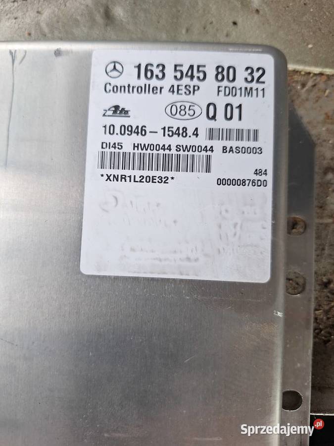 Komputer Sterownik Silnika Mercedes ML W163 27