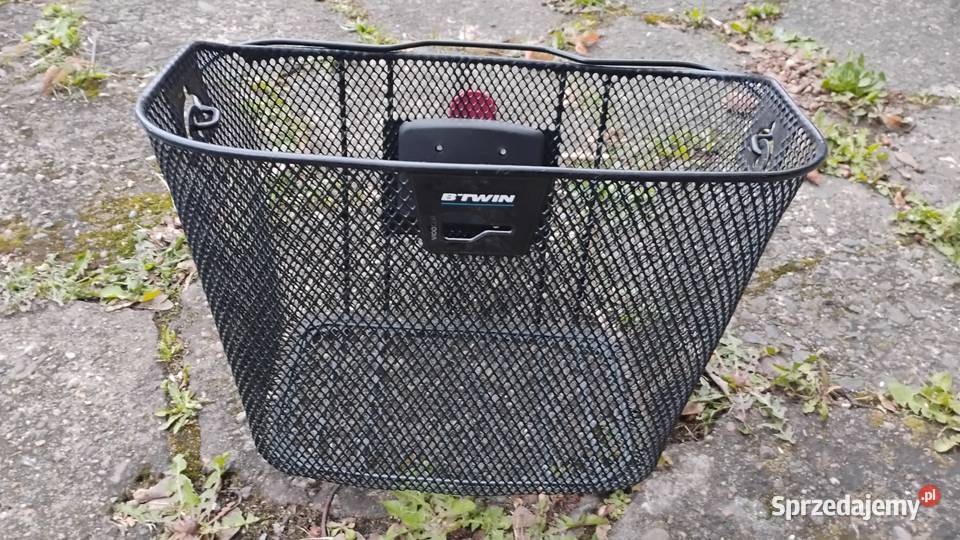 Używany koszyk rowerowy na kierownicę odpinany śląskie Ruda Śląska