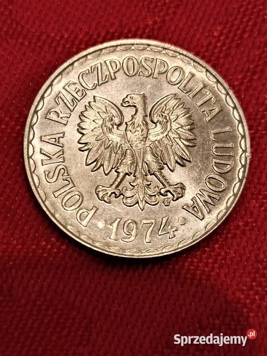 1 1974r moneta z PRL