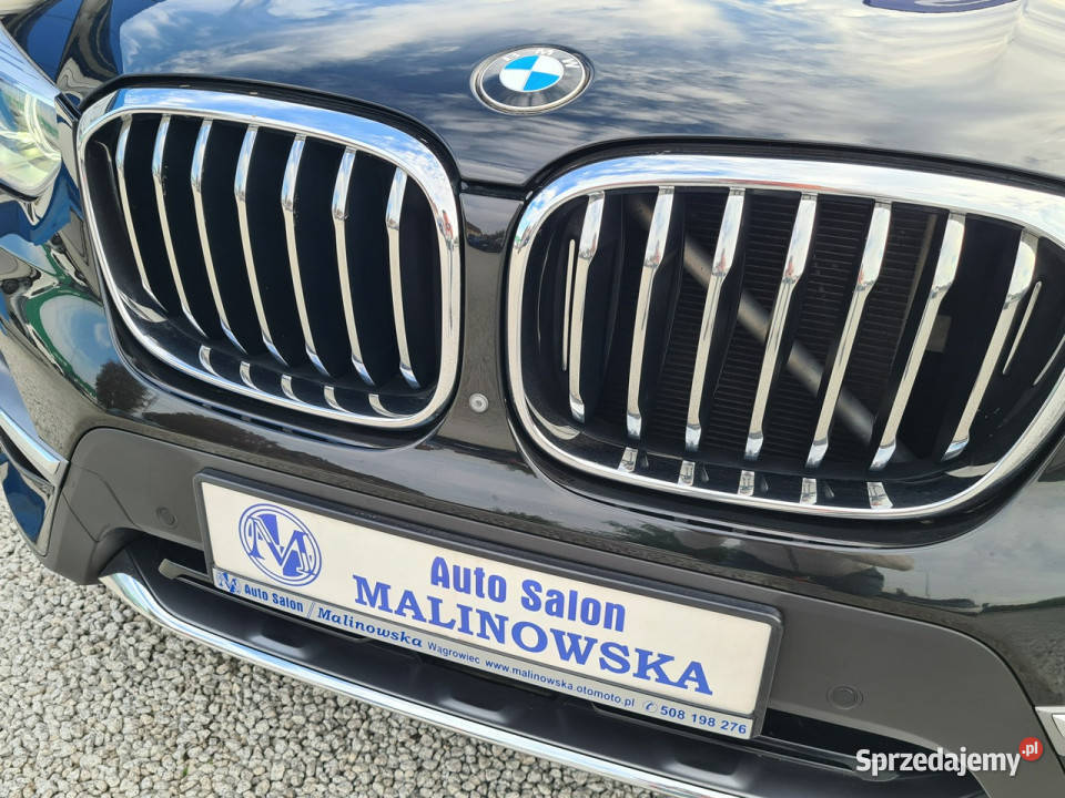 BMW X3 Navi 2xPDC Kamera Skóra Grzane Fotele Rok produkcji 2019 Wągrowiec