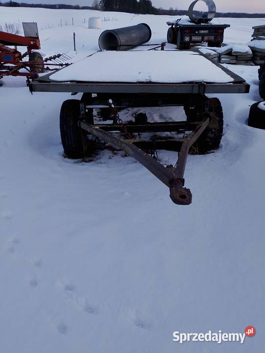 Przyczepa rolnicza zamiana podlaskie Sejny