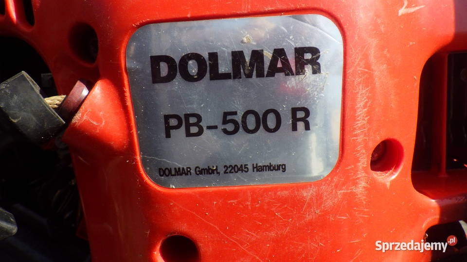 Dmuchawa Spalinowa Plecakowa Dolmar PB 500 R Narzędzia Rzeszów