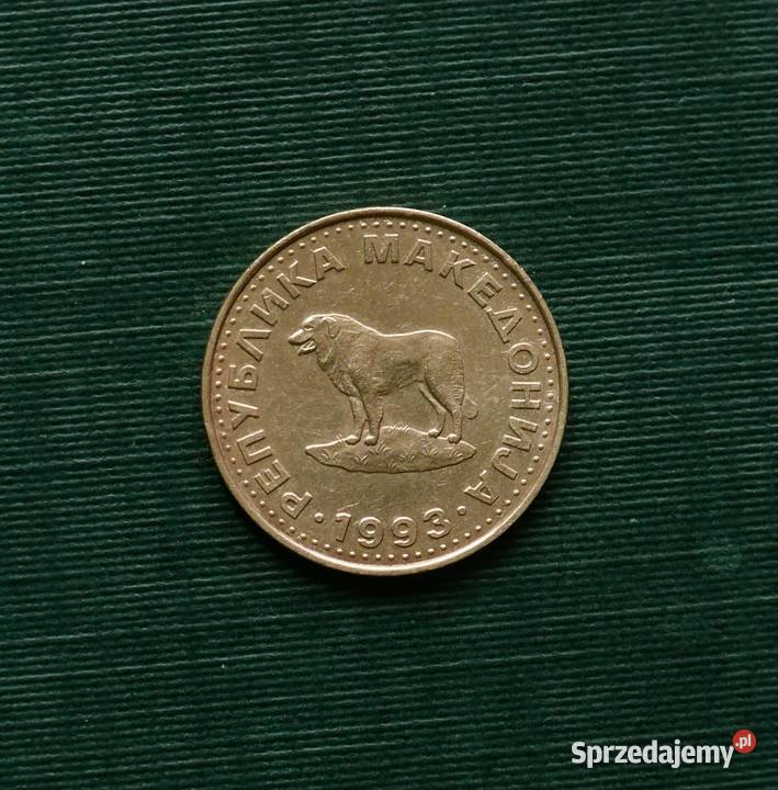 Macedonia Północna 1 denar 1993r śląskie Gliwice