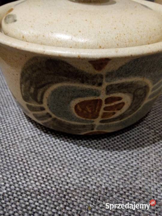 Przepiękny stary komplet ceramiczny śląskie Częstochowa sprzedam