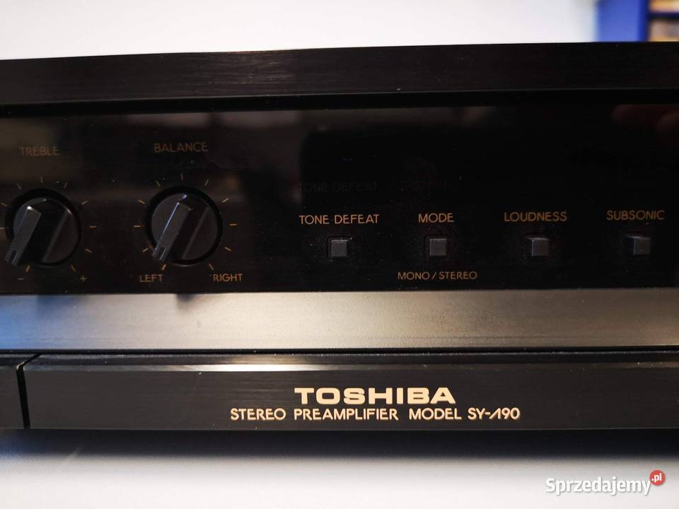 Toshiba SY 90 UNIKAT analogowy przedwzmacniacz Owińska