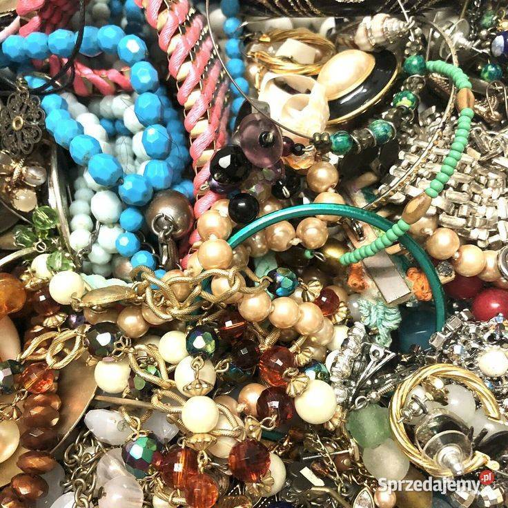 biżuteria używana z nowa mixy