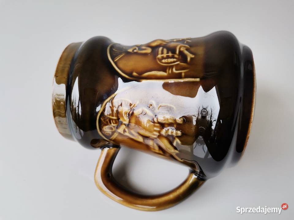 Stary nieużywany kufel Zagłoba porcelit Katowice