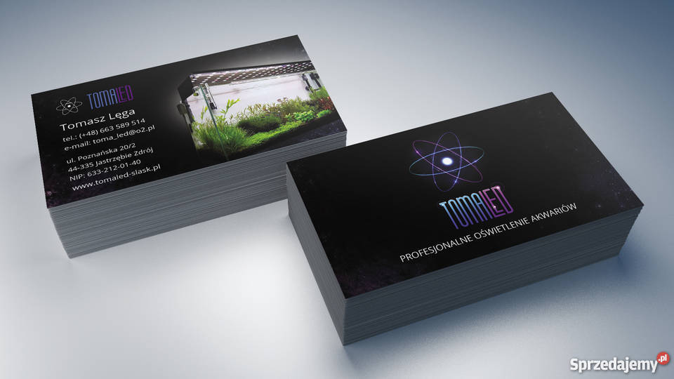 Wizytówki Firmy Usługi reklamowe śląskie Rybnik reklama