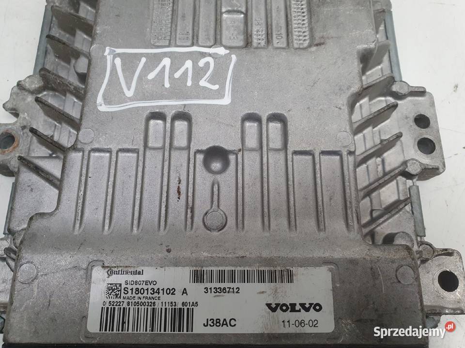 Volvo V60 16 D2 STEROWNIK SILNIKA komputer Chełm