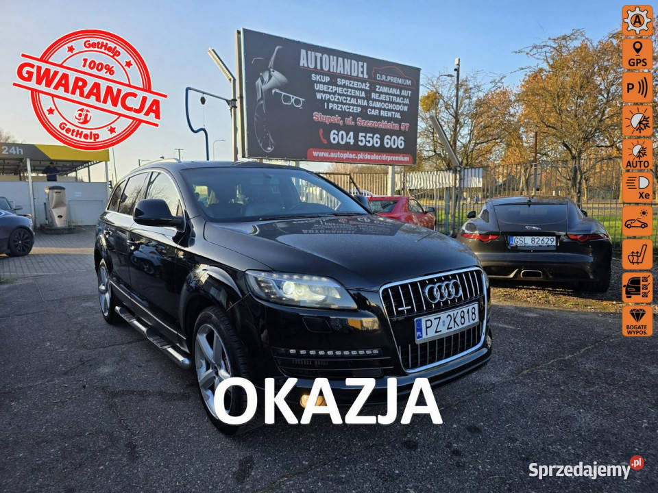 Audi Q7 30 TDI 240 Quattro Sline Automat Alu 20 Zarejestrowany w Polsce Słupsk