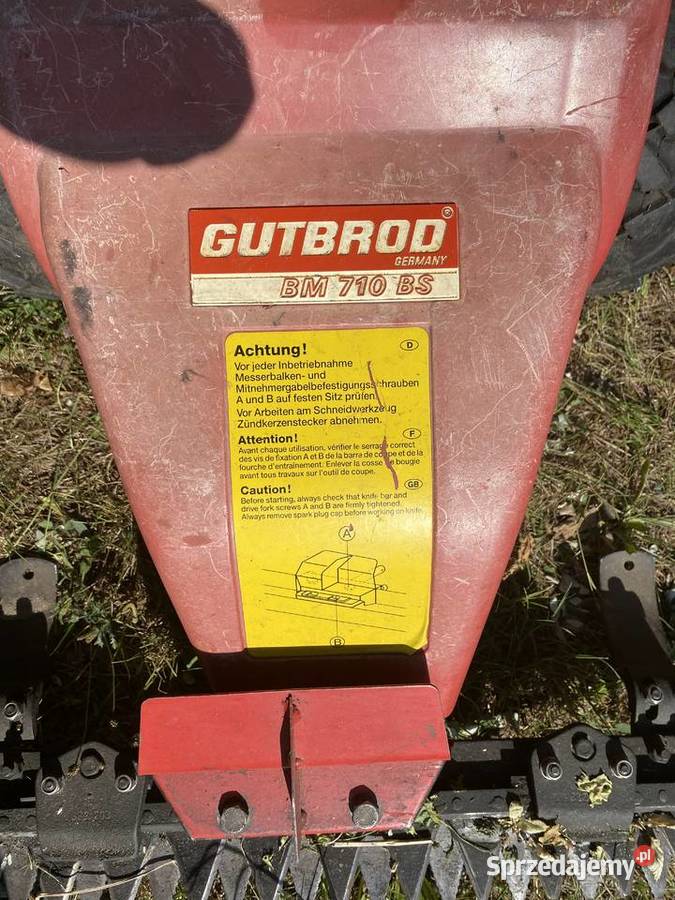 kosiarka liniowa samobieżna mazowieckie Radzymin