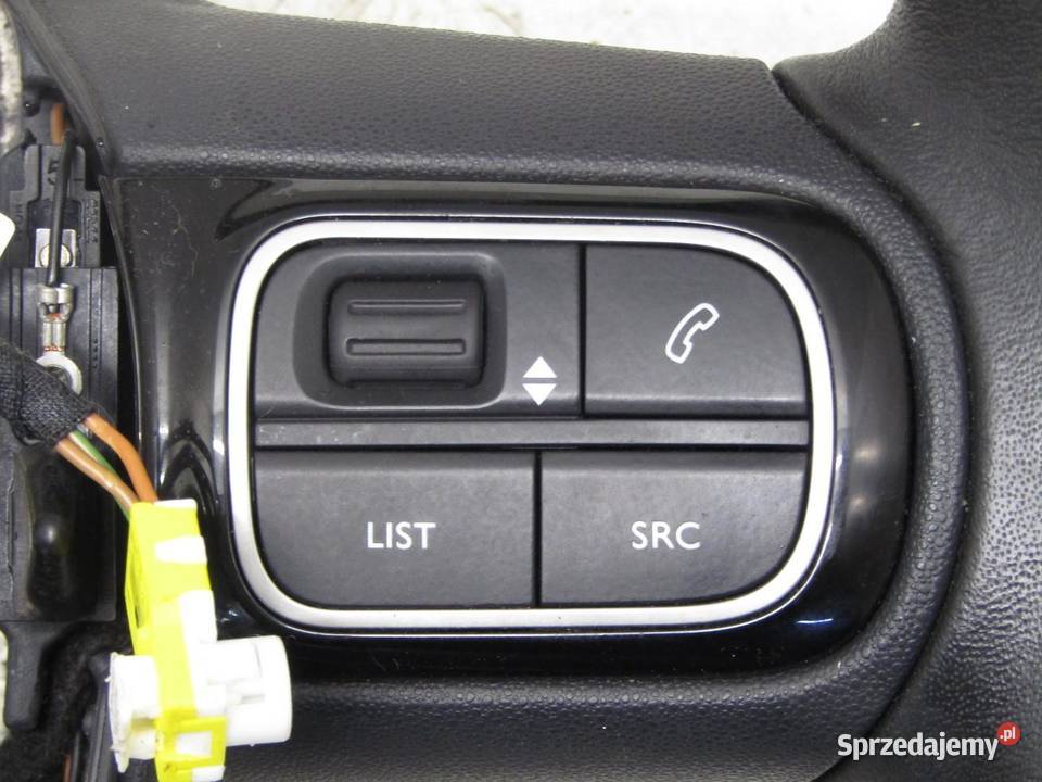 KIEROWNICA SKÓRZANA MULTIFUNKCJA CITROEN C3 III