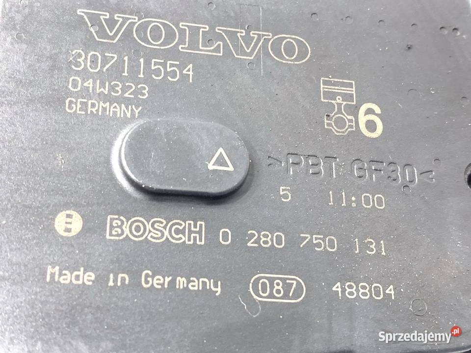 PRZEPUSTNICA VOLVO XC90 I 30711554 2.9 272KM 02-15 ZAWÓR POWIETRZA ...