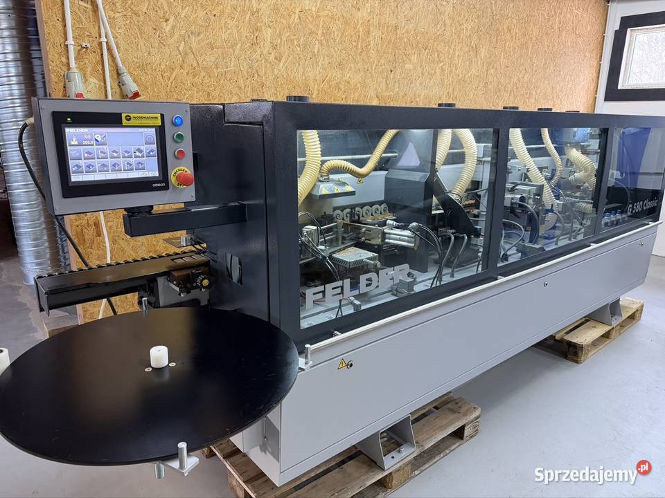 Okleiniarka oklejarka Felder G580 Classic Super Biznes i Przemysł małopolskie Gorlice sprzedam