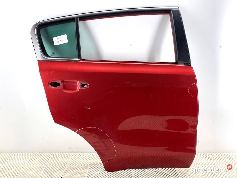 DRZWI PRAWY TYŁ KIA SPORTAGE IV SUV True Red