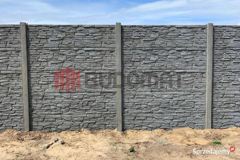 Ogrodzenie betonowe płyty słupy ogrodzeniowe kujawsko-pomorskie sprzedam