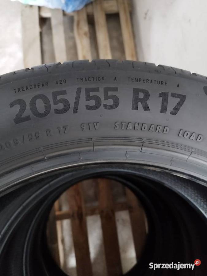 Opony letnie 205 55 R17 Continental EcoContact 6 Warszawa sprzedam