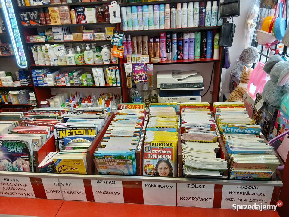 Odstąpię dochodowy kiosksalonik prasowy w Gdańsk