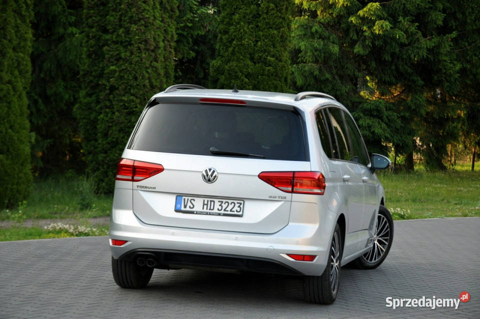 Volkswagen Touran 20TDI150NaviAutomatRadar światła przeciwmgielne Ostrów Mazowiecka