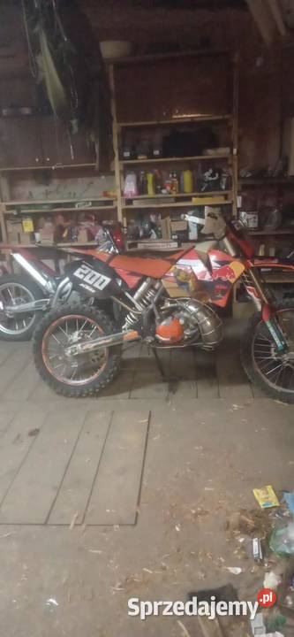 Ktm exc 200 2t Łomazy