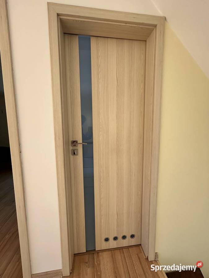 Drzwi wewnętrzne łazienkowe z ościeżnicą Bielsko-Biała sprzedam