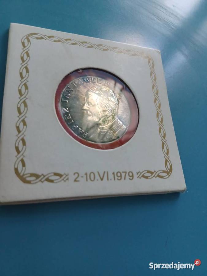 Medal okolicznościowy 1979 r JPII Łódź sprzedam
