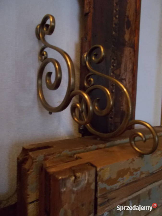 Piękna Stara Mosiądzowana Zawieszka Ozdoba Pozostałe Szczecin